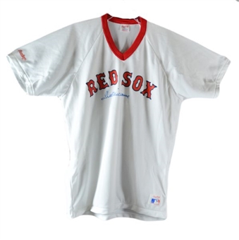 Ted Williams Vintage 1970s Signed Red Sox Jersey